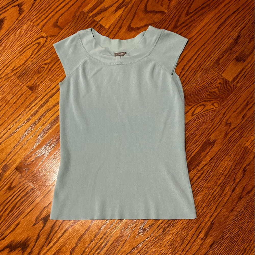 Ann Taylor | Petite Short Sleeve Knit Sweater Top